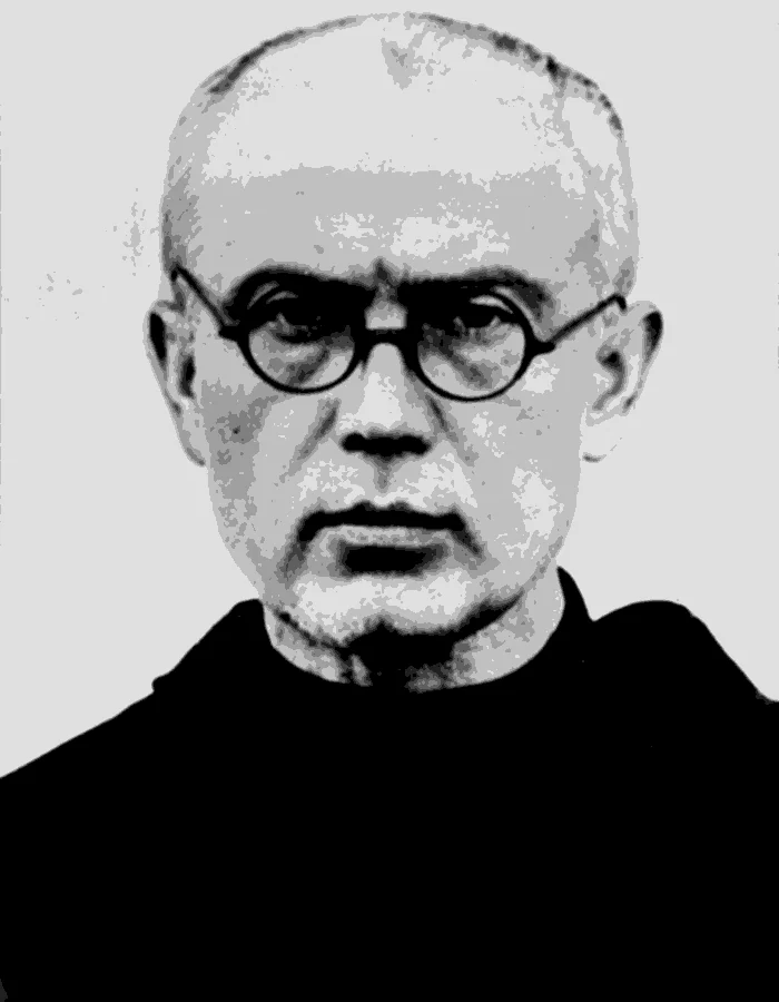Illustration of St. Maximilian Kolbe